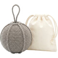 Kwdfg Crochet Hemp Cotton Hollow Wash Ball Warm Gray - Product view