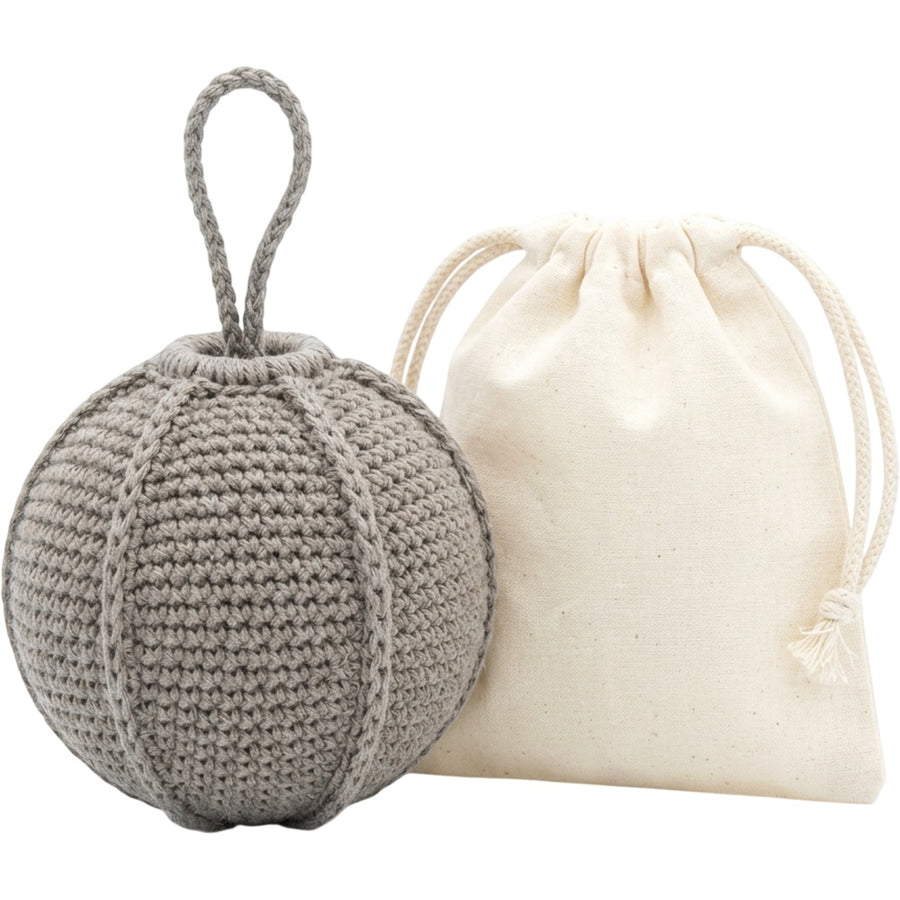 Kwdfg Crochet Hemp Cotton Hollow Wash Ball Warm Gray